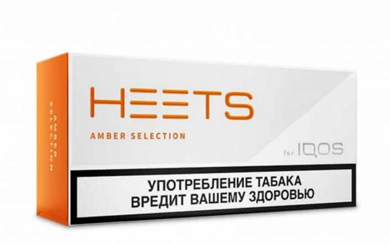 IQOS Heets Amber Parliament Russia