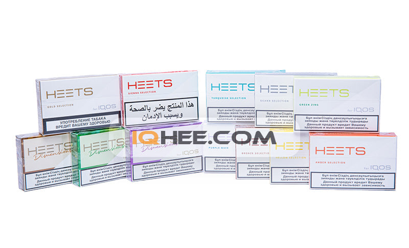 12 Small Packs of Popular IQOS Heets Flavors